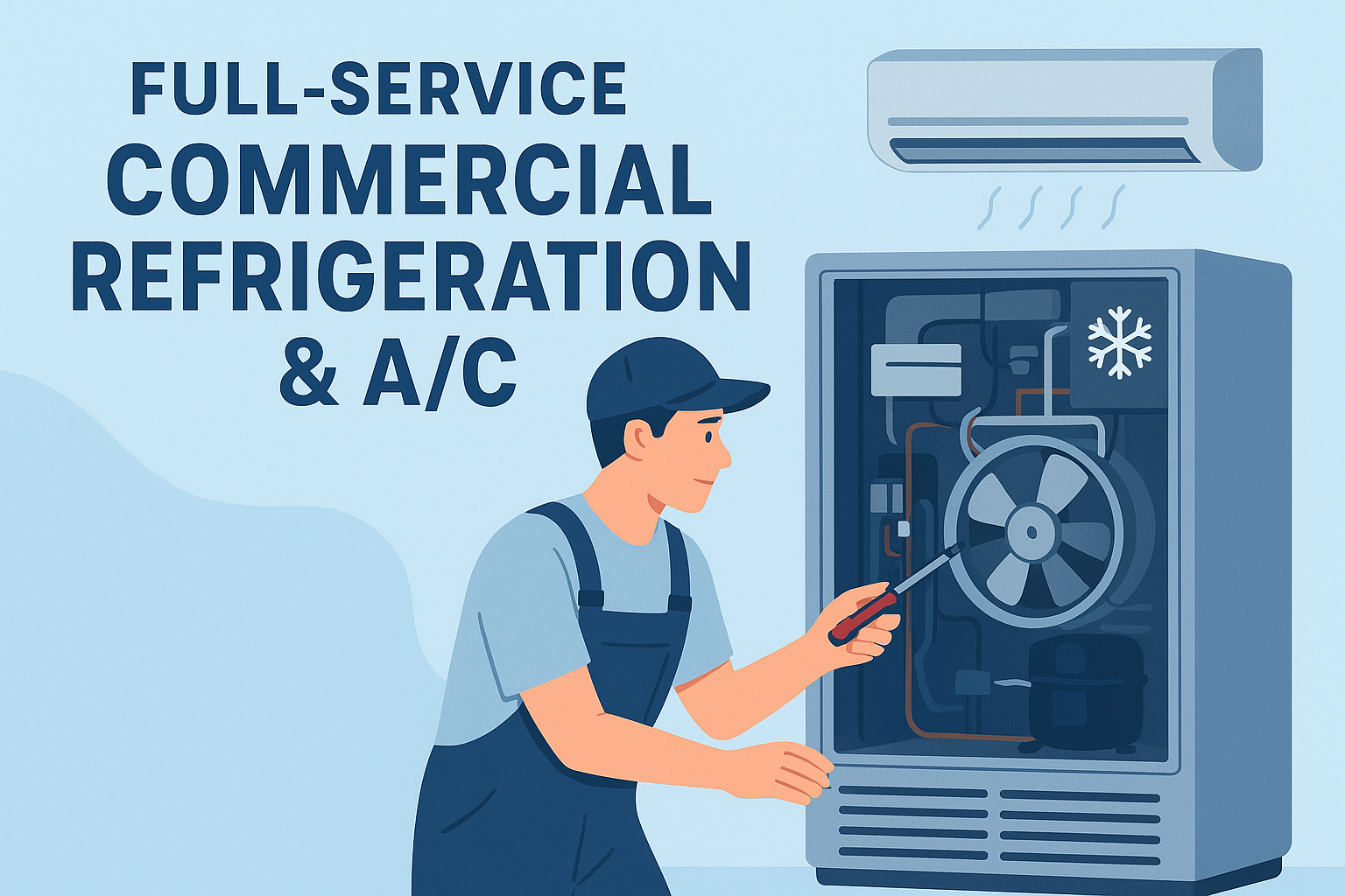 Full-Service Commercial Refrigeration & A/C